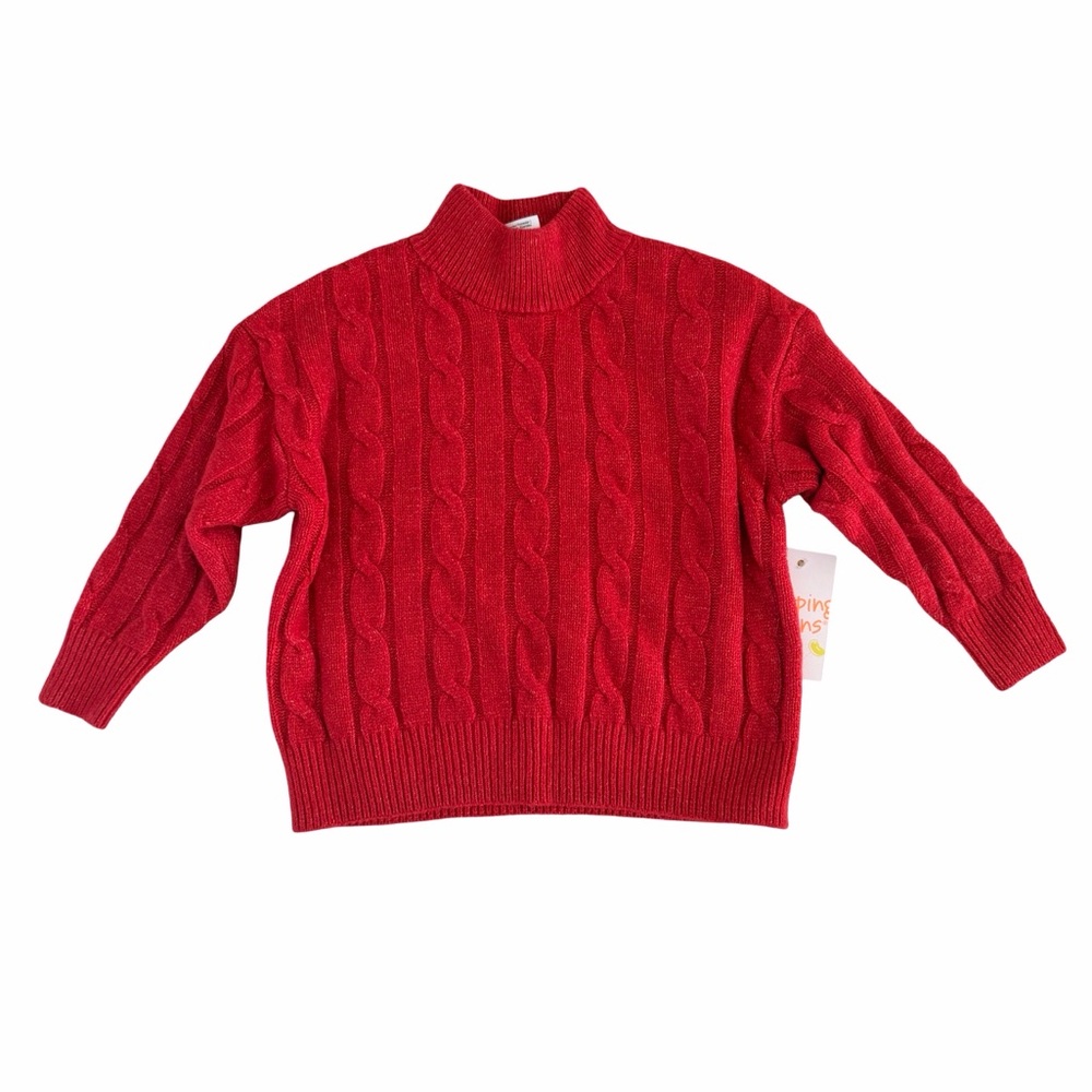 Jumping Beans Red Cable Knit Sweater | 2T | NWT
